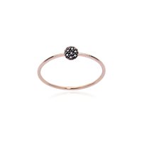 Anello Burato Donna Diamonds Paillettes in Oro Diamante 0.04 Ct CF314 - CF314-52